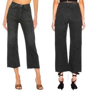 GRLFRND Women's Black Bobbi Style Distressed 24 Button Up Denim Jeans